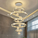 Axyaa Crystal Chandelier Collection: Living Room & Staircase Lighting Fixtures