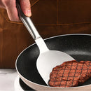 Axyaa Stainless Steel Steak Shovel - Multifunctional BBQ Spatula and Kitchen Tool