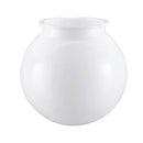 Axyaa White Acrylic Neck Shade for Outdoor Post Light - Replacement Globe Cover