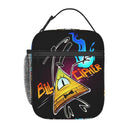 Axyaa Bill Cipher Lunch Bag: Insulated Thermal Food Container - Portable Cooler Box