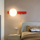 Axyaa LED Bedside Wall Lamp with Cable Switch for Bedroom, Living Room & Corridor