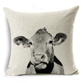 Axyaa Dog Yak Linen Cushion Cover - 45*45cm
