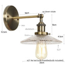 Axyaa Industrial Loft LED Wall Lights for Coffee Porch Bathroom Mirror Stairs Bedroom