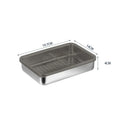 Axyaa Stainless Steel Food Preservation Container for Kitchen Refrigerator Storage