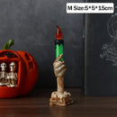Axyaa Skeleton Ghost Hands LED Light Candle for Halloween Haunted Decor