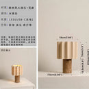 Axyaa Marble Table Lamp with USB Charging - Nordic Minimalist Design