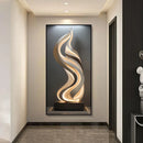 Axyaa Abstract Art Mural Wall Lamp for Foyer Living Room Staircase Decoration