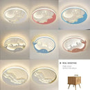 Axyaa Nordic Kids LED Ceiling Lamp, Chandelier for Bedroom, Living Room, Boys & Girls