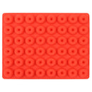 Axyaa 48 Hole Chocolate Donut Silicone Mold Pastry Decorating Tools