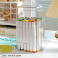 Axyaa Acrylic Pen Holder Desktop Organizer for Office Supplies