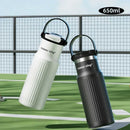 Axyaa 650ml Vacuum Insulated Water Bottle - Hot/Cold Stainless Steel Travel Mug