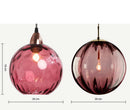 Axya Multi-Head Stained Glass Chandelier: Nordic Modern Decor for Bedroom, Dining, Living Room