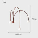 Axyaa Glass Ball LED Wall Lamp for Modern Living Room and Bedroom