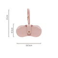 Axyaa Fashion PU Leather Glasses Case Women Hanging Sunglasses Box Bag