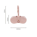 Axyaa Fashion PU Leather Glasses Case Women Hanging Sunglasses Box Bag