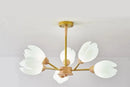 Axyaa Light Luxury Chandelier for Living Room Dining Master Bedroom, High-end Ceiling Lamp