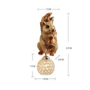 Axyaa Creative Squirrel Art LED Wall Light for Home Decor