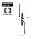 Axyaa Black Gold LED Wall Lamp Up&Down Sconce Lighting
