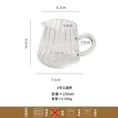 Axyaa Glass Fair Cup Tea Set Accessories Milk Cup Coffee Accessories