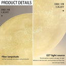 Axyaa Nordic Moon LED Floor Lamp PE Material Modern Design for Bedroom Living Room