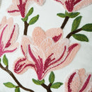 Axyaa Wild Floral Plant Embroidery Pillow Cover, 45x45cm, Country Style