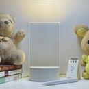 Axyaa Luminous Led Night Lights Acrylic Message Board Calendar Desktop Memo Prompt