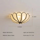 Axyaa Creamy Petals Ceiling Lamp - Nordic Wabi Sabi Bedroom Light