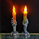 Axyaa Halloween Ghost Candle Light for Spooky Home Decor & Happy Parties