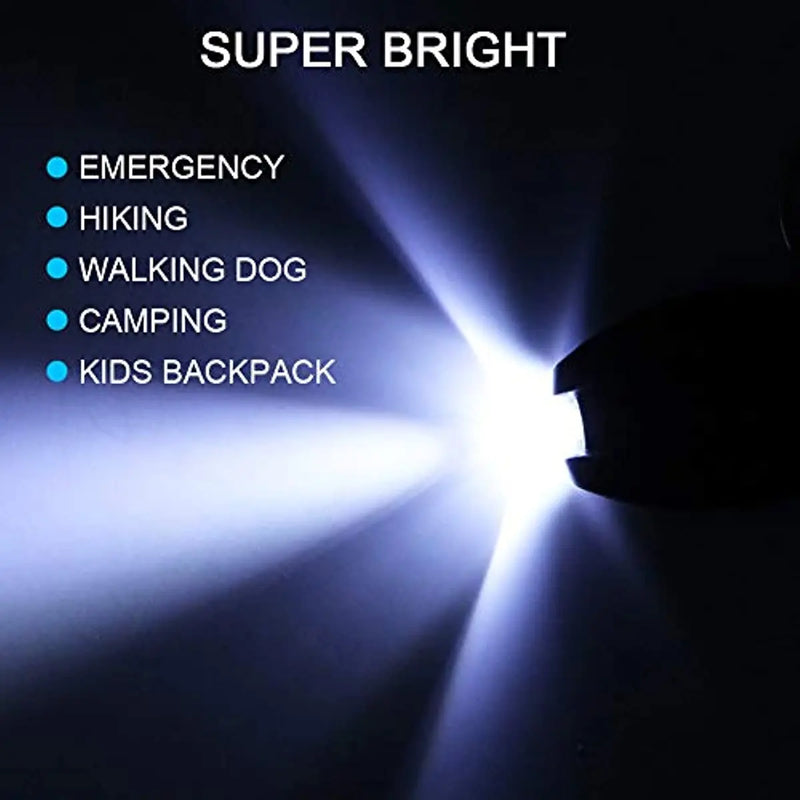 Axya Mini LED Keychain Flashlights: Waterproof Portable Pocket Torch & Emergency Light