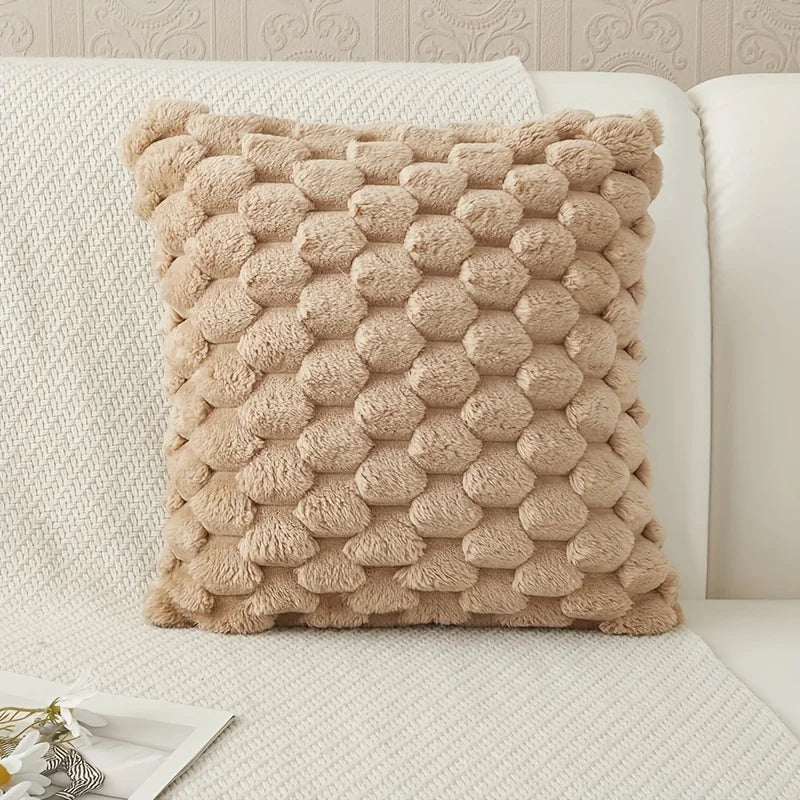 Axyaa Soft Corduroy Throw Pillow Cover for Sofa, Couch, Chair, Bed Decor