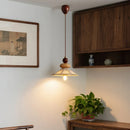 Axyaa Wood Pendant Chandelier for Home Decor and Mood Lighting
