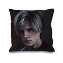Axyaa Leon Kennedy Anime Pillowcase - 45x45 Decorative Cushion Cover