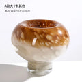 Axyaa Glass High Footed Vase for Artistic Flower Arrangements