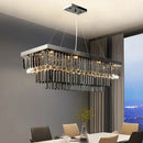 Axyaa Crystal Chandelier & Pendant Light for Living Room, Dining Room, Ceiling - Luxury Indoor Lighting