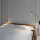 Nordic Long Arm Sconce - Axyaa Modern Wall Light for Bedroom and Office