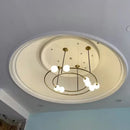 Axyaa Nordic Glass Chandelier for Modern Home Decor