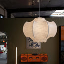 Axyaa Silk Chandelier: Adjustable Height Modern Nordic LED Pendant Lights