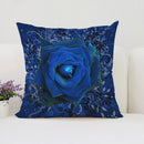 Axyaa Rose Flowers Decorative Pillow Cover 45x45 Cushion Cover Cases Home Decoration