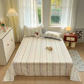 Axyaa Small Fresh Jet Cotton Sheet Single: Ideal for Student Dorms