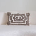 Axyaa Brown Geometric Cushion Cover for Home Decor - 45x45cm, 30x50cm