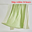 Axyaa Summer Cool Quilt | Machine Washable Air Conditioner Quilt | Knitted Cotton Thin Quilt