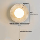 Axyaa Glass White LED Wall Lamp for Living Room & Bathroom Mirror Lighting