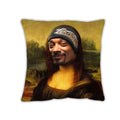 Axyaa Jesus Hip Hop Cushion Cover - Rapper Pillow Case for Home Decor