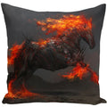 Animal Horse Printed Cushion Cover by Axyaa - Sofa Decor Pillowcase