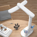 Axyaa LED Desk Lamp USB Chargeable Dimmable Table Light Foldable Eye Protection