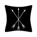 Axyaa Geometry Polyester Cushion Cover 45x45, Decorative Sofa Pillowcase Blue Yellow Black Home Décor
