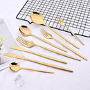 Axyaa Stainless Steel Mirror Dessert Fork Set for Stylish Dining