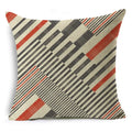 Axyaa Mandala Graffiti Cushion Cover 45x45cm Linen Pillow Case for Sofa Bed Decor