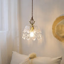 Axyaa Crystal Glass LED Pendant Light - Modern Luxury Chandelier