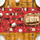 Rustic Nutcracker Table Runner by Axyaa: Festive Dining & Home Decor